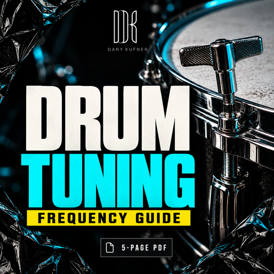 Drum Tuning Frequency Guide (PDF) - Dany Kufner